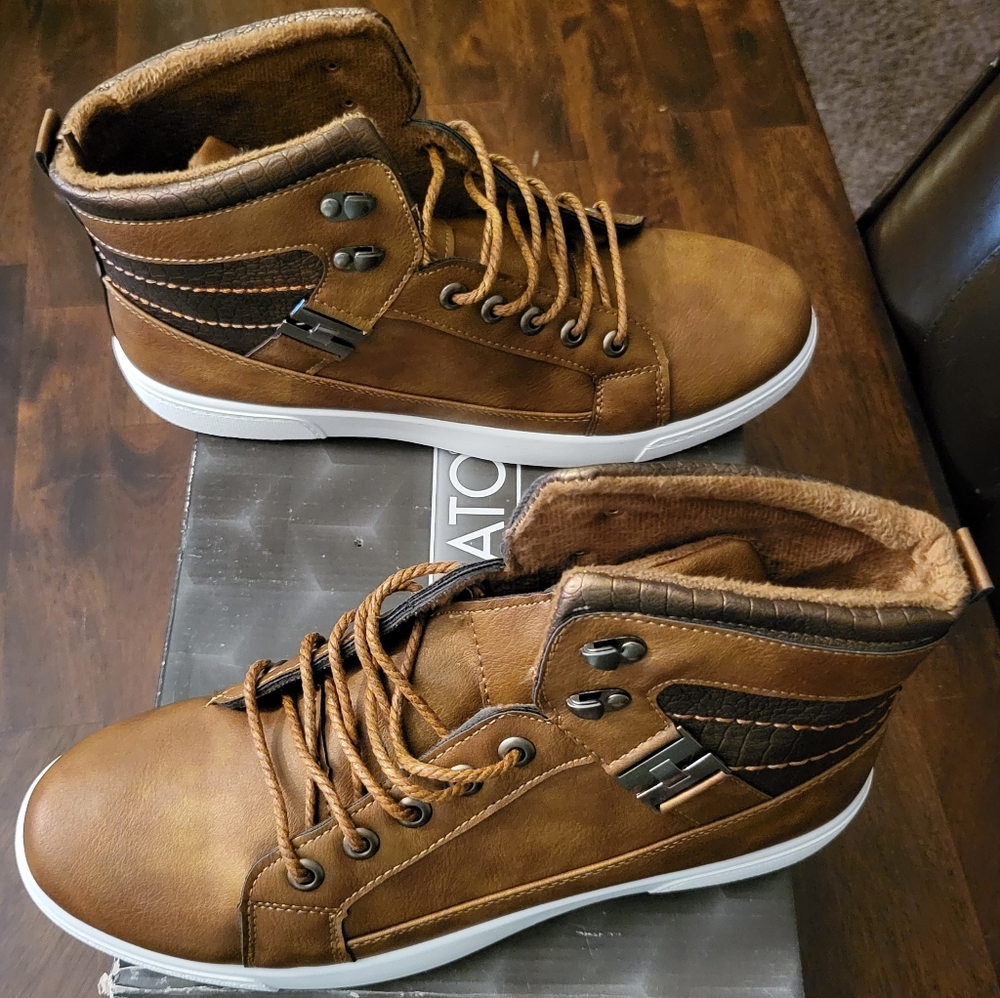 FERRATO CASUAL HI-TOP SHOES